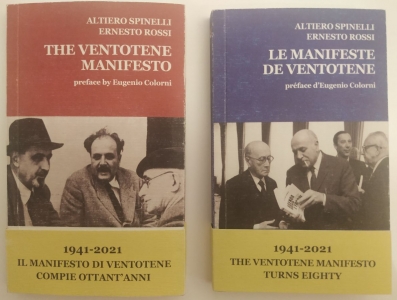 Manifesto di Ventotene, edizioni bilingue italiano-francese e italiano-inglese. Ultima spiaggia, 2021
