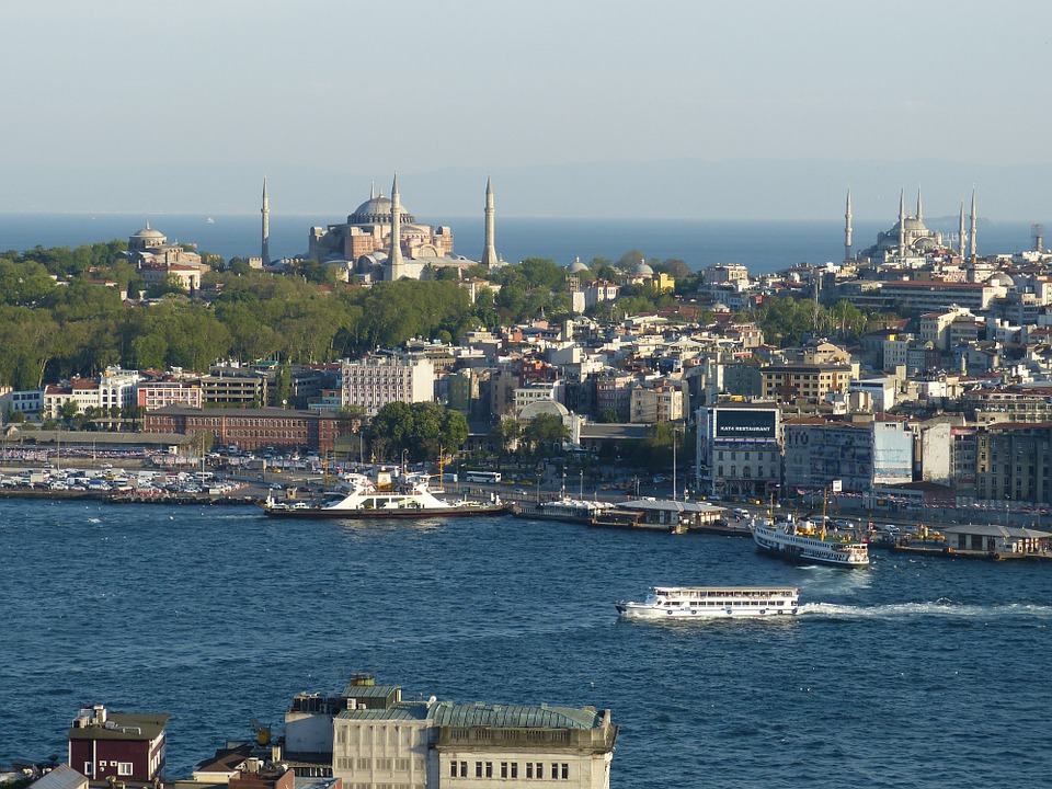 Panoramica su Istanbul, capitale della Turchia