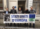 Campagna per la Federazione Europea: Flashmob a Bruxelles-14