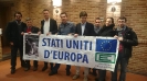 Campagna per la Federazione Europea: Flashmob a Bruxelles-6