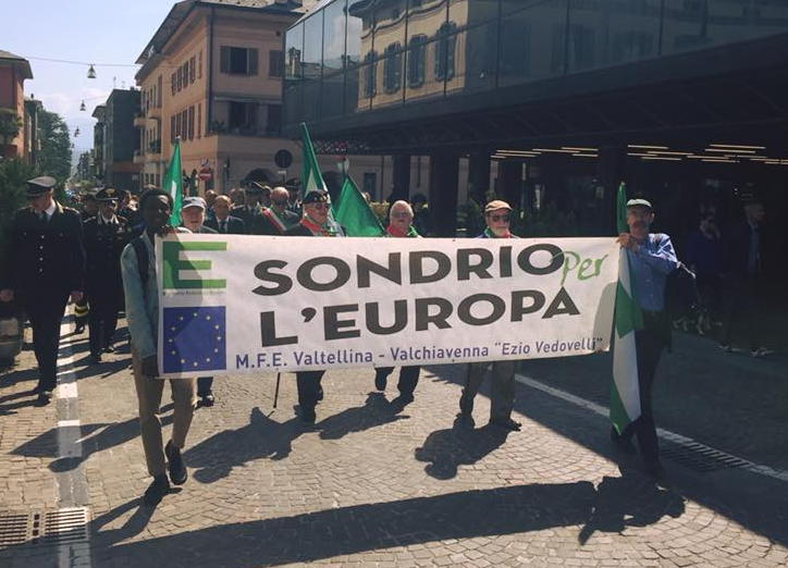 Aziz Sawadogo alla manifestazione del 25 aprile 2018 Aziz Sawadogo alla manifestazione del 25 aprile 2018