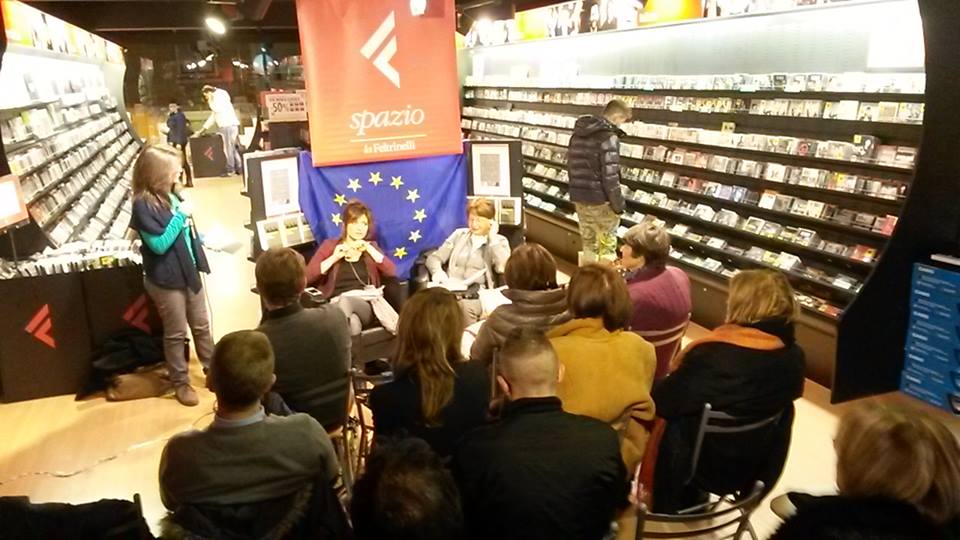 la presentazione di Europa anno zero a Latin, 27 novembre 2015