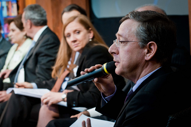 João Aguiar Machado, Chief Negotiator for EU-Mercosur trade negotiations and European Commission Deputy Director General for Trade (Friends of Europe, Flickr) João Aguiar Machado, Chief Negotiator for EU-Mercosur trade negotiations and European Commission Deputy Director General for Trade