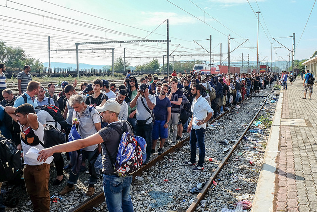 Idomeni, at the Greek border with FYROM, di Martin Leveneur, CC BY-ND 2.0 Idomeni, at the Greek border with FYROM, di Martin Leveneur, CC BY-ND 2.0