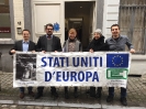 Campagna per la Federazione Europea: Flashmob a Bruxelles-14