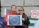 Flashmob Per un'Europa senza frontiere Genova 2016