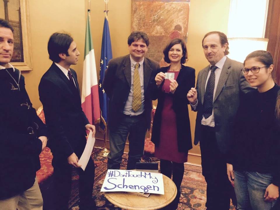 La delegazione federalista incontra la Boldrini