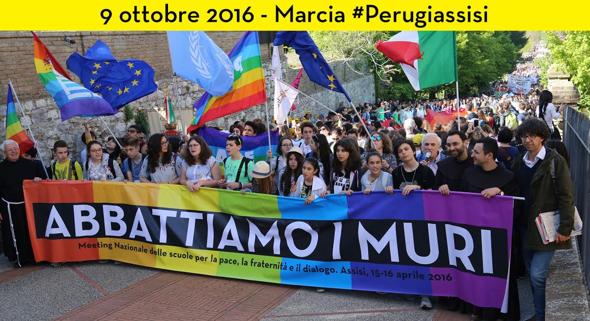 Marcia della pace Perugia Assisi 2016