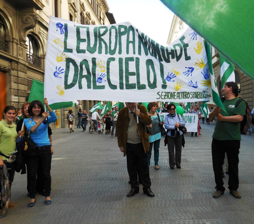 Manifestazione federalista - Mfe Roma