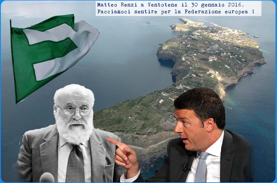 Renzi a Ventotene il 30 gennaio 2016